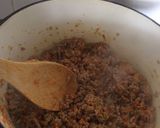 A picture of step 3 of Super easy Bolognese sauce from scratch.