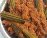 A picture of step 3 of Drumstick & besan sabji.