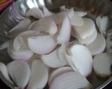 A picture of step 1 of Paneer gravy.
