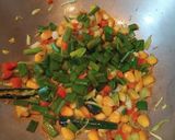 A picture of step 4 of Vegetable Soup.