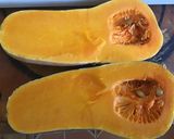 A picture of step 1 of California Farm Stuffed Butternut Squash Dinner.