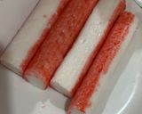 Foto langkah ke 2 dari resep Salmon Rice Spicy Mayo.