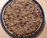 A picture of step 7 of Pflaumenkuchen - German Damson Plum Tart with Crumble Topping.