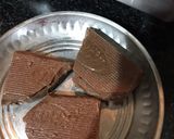 A picture of step 1 of Chocolate Lassi.