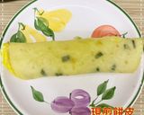 A picture of step 7 of Homemade Egg Pancakes (Cake Flour Version).
