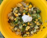 A picture of step 3 of Green Veg Salad.