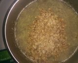 A picture of step 3 of Oats Soup.