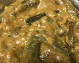 A picture of step 3 of Brinjal Capsicum curry (Jain curry).
