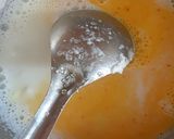 A picture of step 3 of Saffron kalakand.