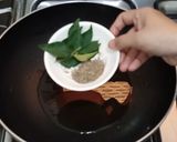 A picture of step 4 of Fried Aloo Baingan.