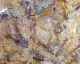A picture of step 3 of Hyderabadi biryani.