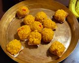 A picture of step 4 of Large Boondi Ladoo.