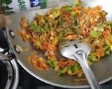 A picture of step 3 of Paneer Net Dosa.