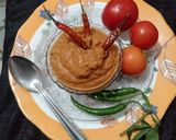 A picture of step 4 of Fried Tomato, Onion, and Garlic Chutney.