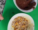 Foto del paso 5 de la receta: Rocas de chocolate con naranja Almendras y mermelada de fresa 🍓