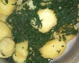 A picture of step 2 of Simple Mukimo with beef stew #4weekschallenge# #authormarathon#.