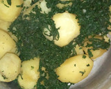 A picture of step 2 of Simple Mukimo with beef stew #4weekschallenge# #authormarathon#.