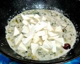 A picture of step 12 of Methi Matar Paneer Malai.