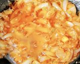 A picture of step 4 of Veg pasta.