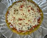 A picture of step 1 of Healthy Moong Daal Veggie Pizza.