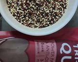 A picture of step 1 of Grilled Pear Quinoa Tabbouleh.