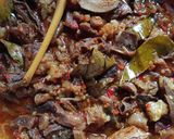 Foto langkah ke 4 dari resep Jeroan sapi🐮(campur) bumbu pedas manis.