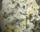 A picture of step 1 of Paneer Corn Tikki Masala.