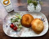 A picture of step 6 of Japanese Agepan (Fried Sandwich).