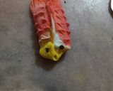 A picture of step 8 of Momos in fish design.