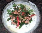 A picture of step 3 of Curd Rice.