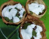 A picture of step 10 of Crisp tangy katori chaat.