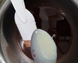 Foto langkah ke 1 dari resep Brownies Cake Kukus Putih Telur Lembut & Nyoklat.
