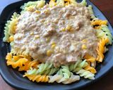 Hình bước làm 7 của món Tuna & creamed corn macaroni