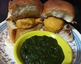 A picture of step 8 of Vad pav.