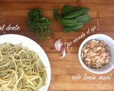 Foto del paso 1 de la receta: Veggie - Spaguetti al pesto con maní