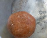 A picture of step 6 of Cashew almond burfi.