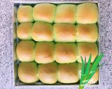 Foto langkah ke 4 dari resep Roti sobek (pandan).