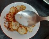 A picture of step 4 of Arbi chips.