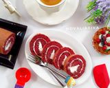Foto langkah ke 15 dari resep Bolu Gulung Red Velvet Ekonomis.