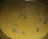 A picture of step 7 of Gujarati kadhi.