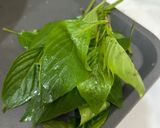 Hình bước làm 1 của món Canh Mực Nấu Mướp Húng Quế