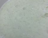 A picture of step 1 of Pandan coconut jelly.