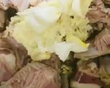 A picture of step 5 of Mutton Pulao.
