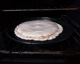 Foto del paso 4 de la receta: Tarta de jamón, queso, champiñones y tomate