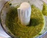 Spaghetti with pistachio pesto recipe step 1 photo