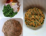 A picture of step 1 of Jowar Methi Masala Thepla.