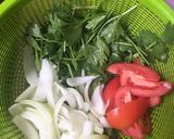 Hình bước làm 2 của món Mực xào chua ngọt