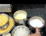 મગજ, મોહનથાળ (એકજ લોટ શેકીને બન્ને મીઠાઈ) રેસીપી સ્ટેપ1ફોટો