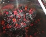 Málna, szeder, jósta vegyes lekvár recept fázis 1 fotója