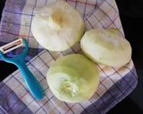VEGÁN töltött karalábé kaporszósszal nyakonöntve recept fázis 1 fotója